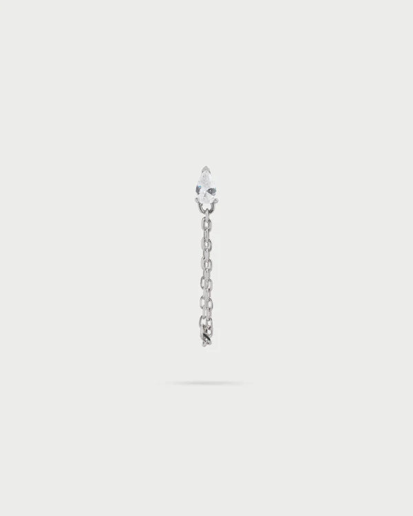 Mono-Orecchino Catena Drop