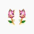 BLOSSOMING TULIP STUDS