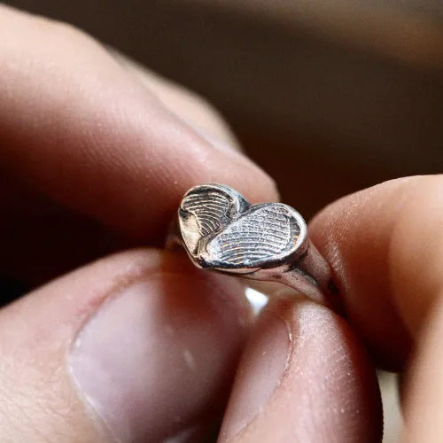 KIT Anello Impronta digitale – Chevalier Cuore