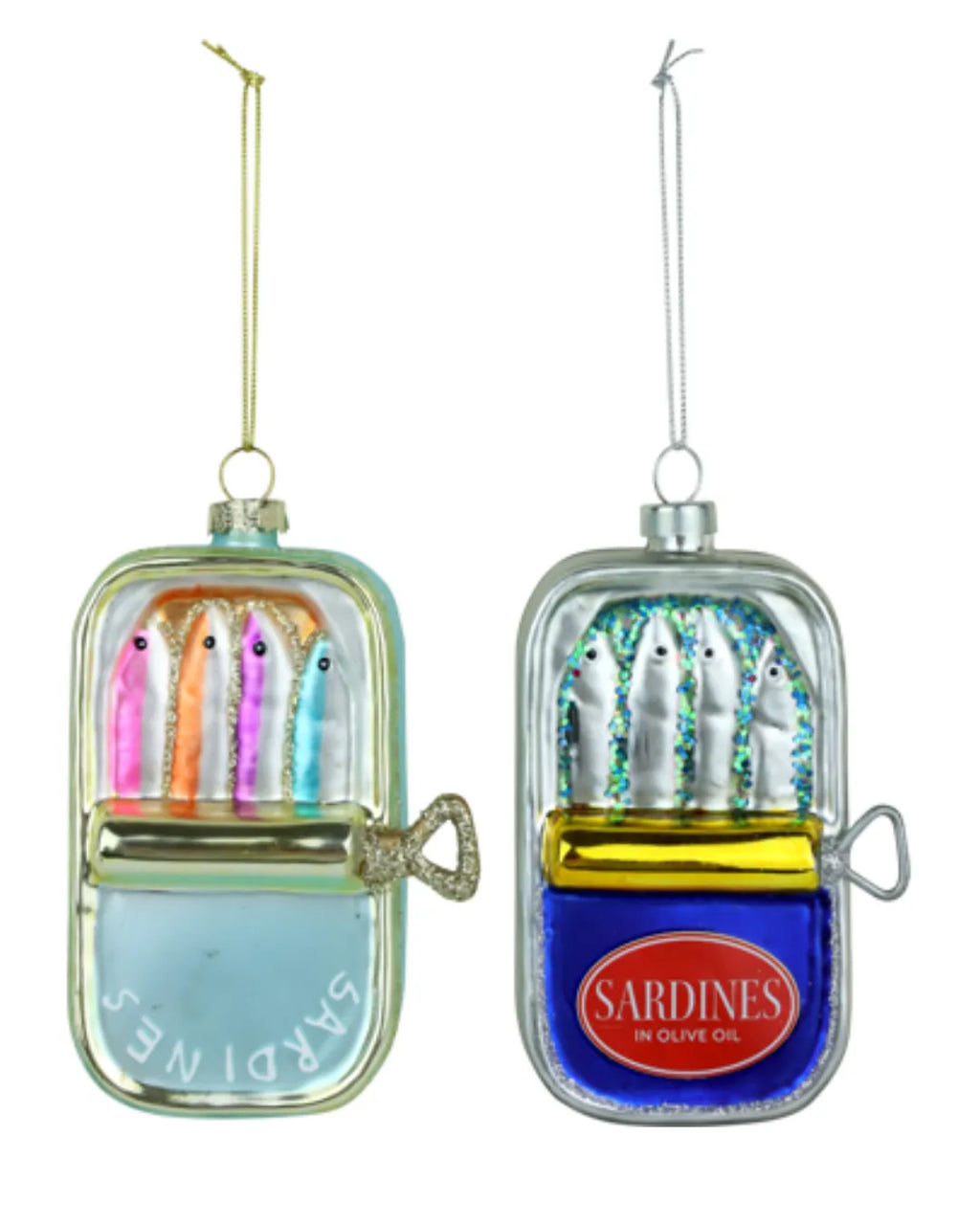 Decorazione Vetro Sardine