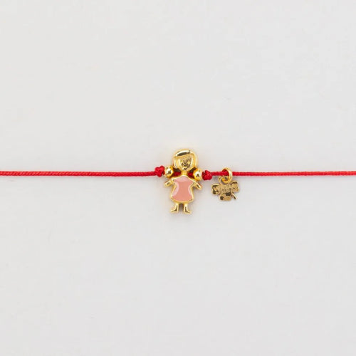 BRACCIALE BIMBO / BIMBA – FILO ROSSO