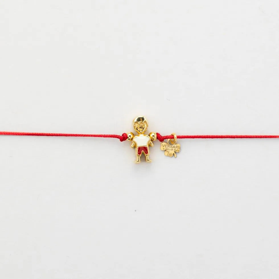 BRACCIALE BIMBO / BIMBA – FILO ROSSO