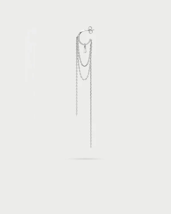 Mono-Orecchino Twisted Frange