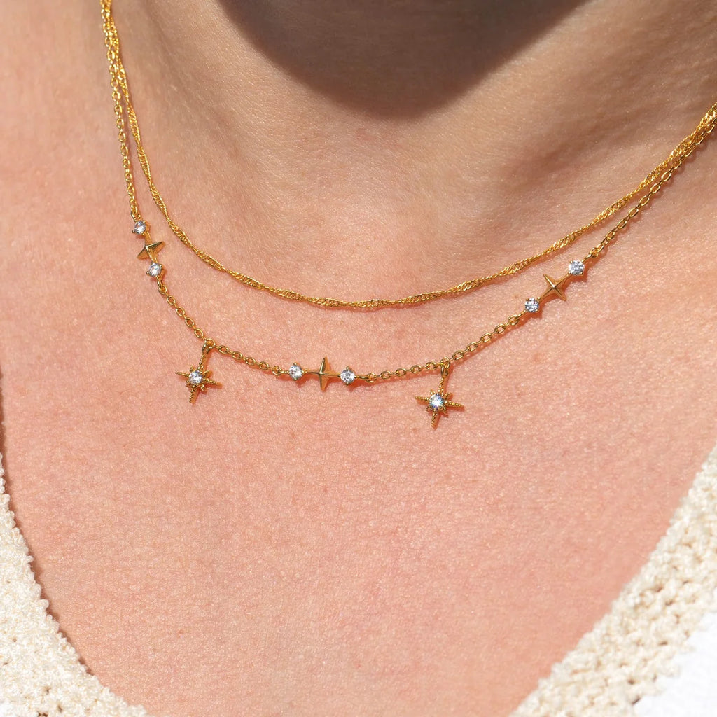 WANDERING STARS NECKLACE