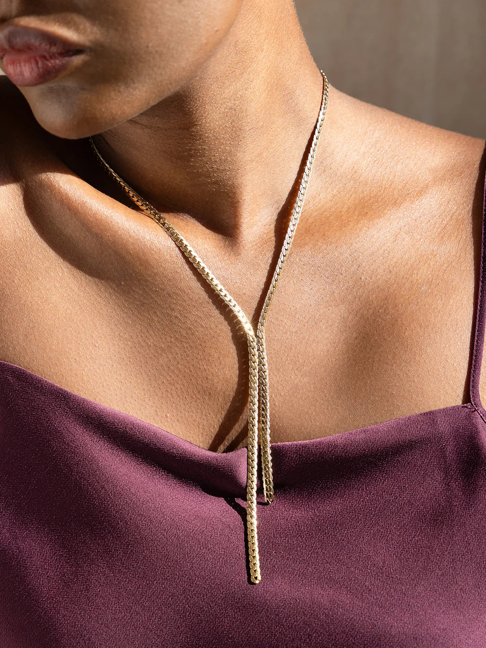 WILORO – COLLANA GOLD ZAG BIJOUX