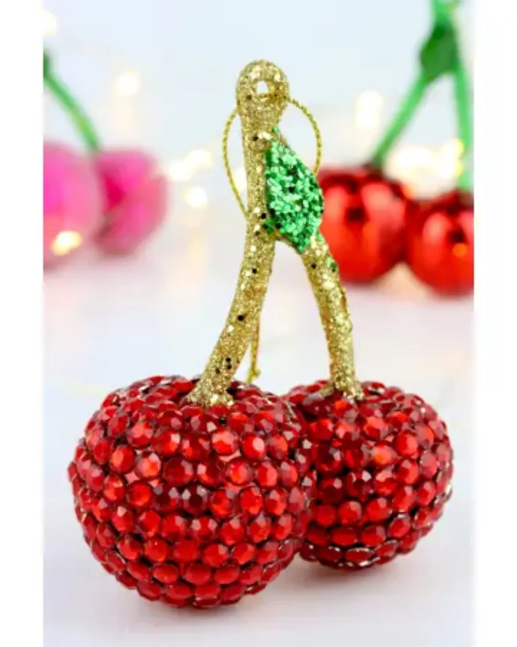 Decorazione Vetro Cherry