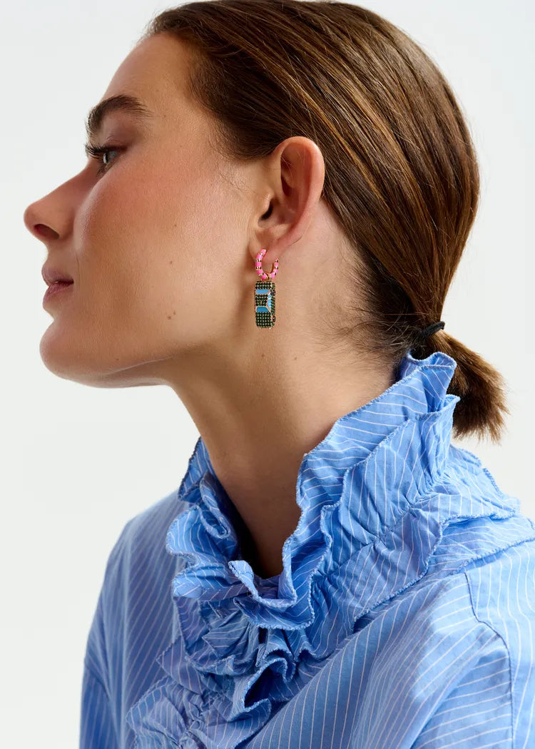 Orecchini Hoops Ape e Automobile