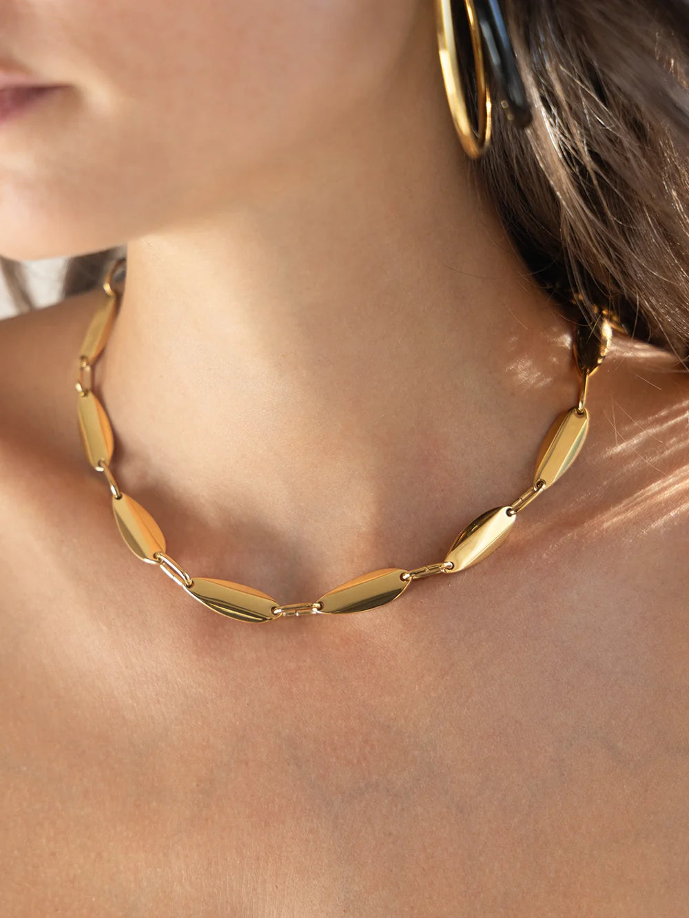 KAOLINA – COLLANA GOLD ZAG BIJOUX