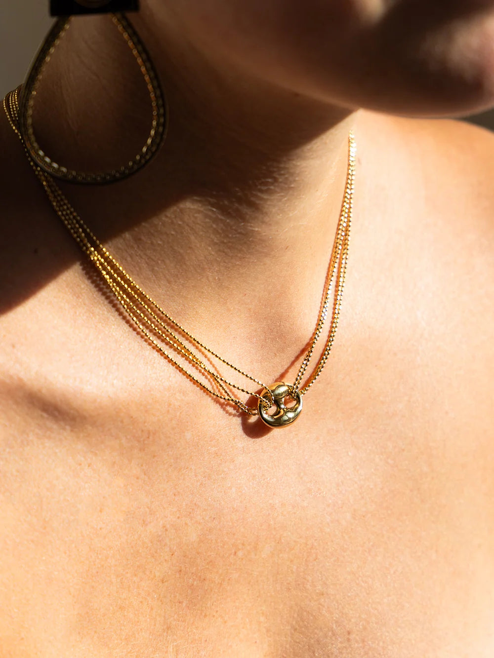NAO – COLLANA MULTIFILO GOLD ZAG BIJOUX