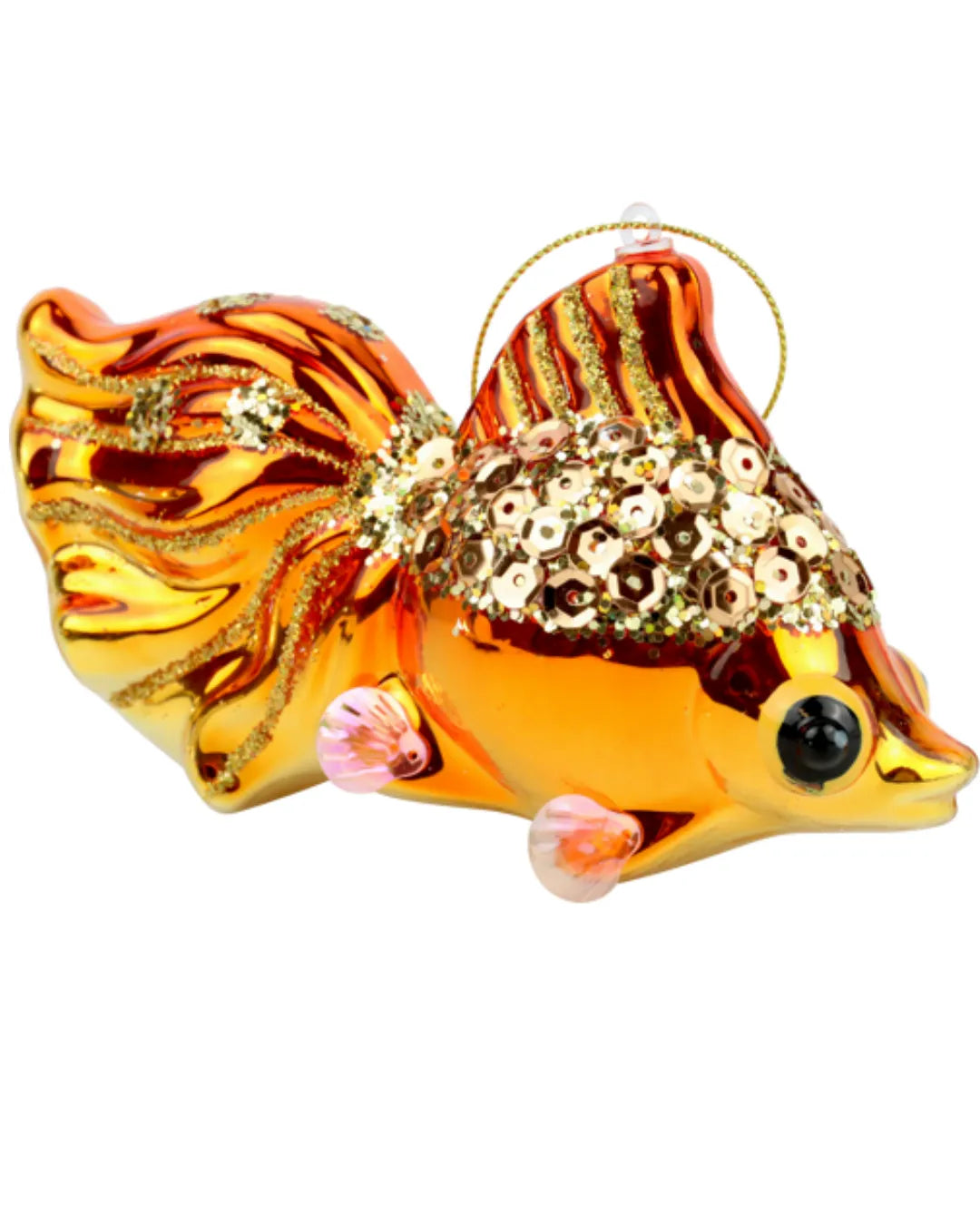 Decorazione Vetro Goldfish