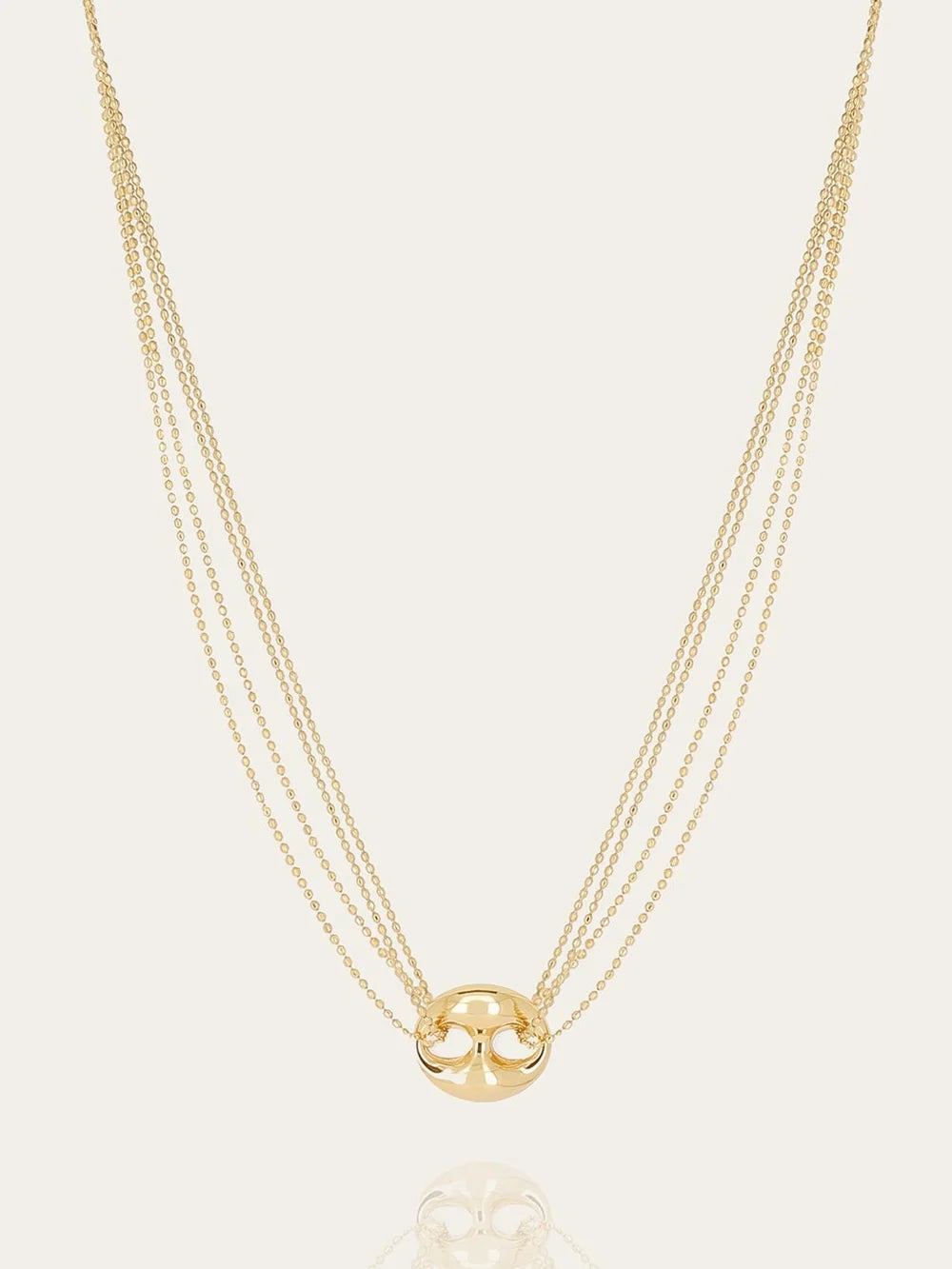 NAO – COLLANA MULTIFILO GOLD ZAG BIJOUX
