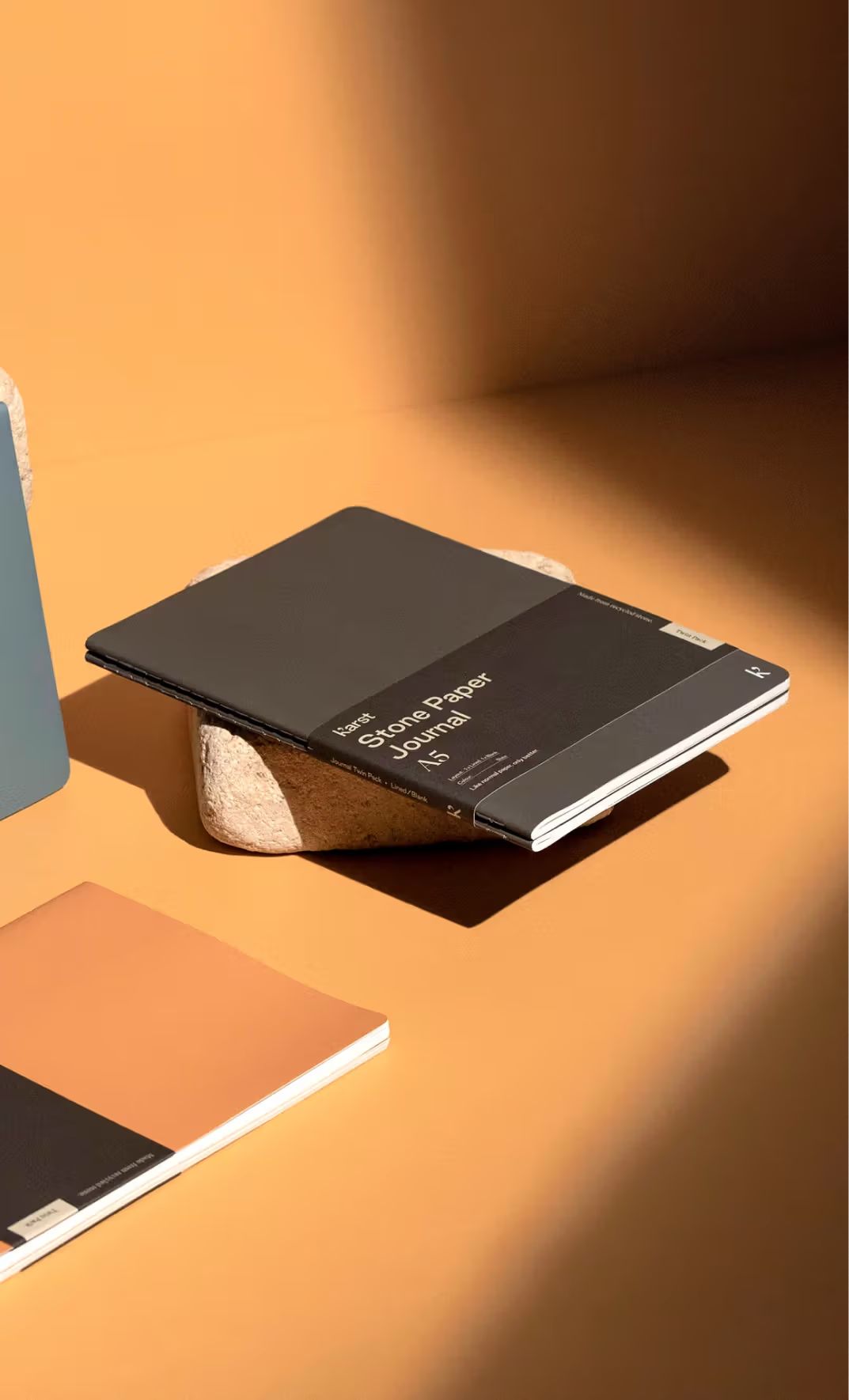 A5 Journal Twin Pack in Stone Paper