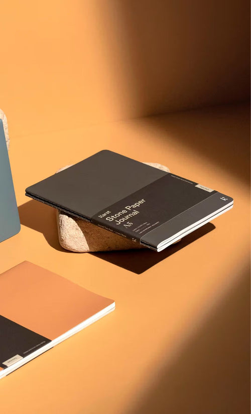 A5 Journal Twin Pack in Stone Paper