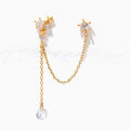 STAR CROSSED LOVER DOUBLE EARRING
