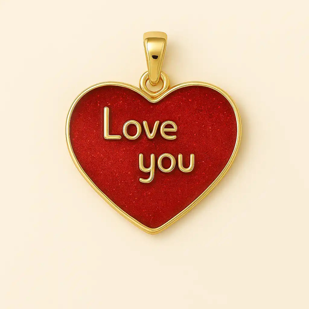 Charm Cuore Love You