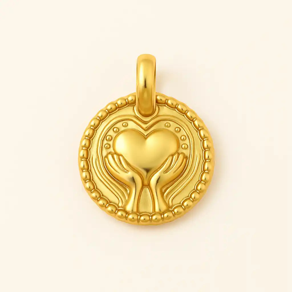 Charm Cuore tra Mani