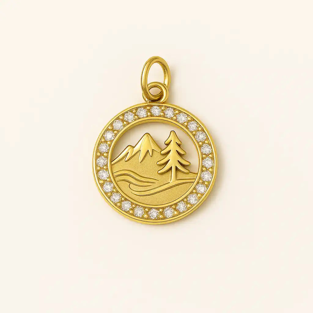 Charm Montagne con Perle