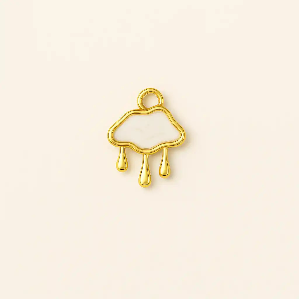 Charm Nuvola con Pioggia