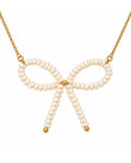 COLLANA FIOCCO DI PERLE