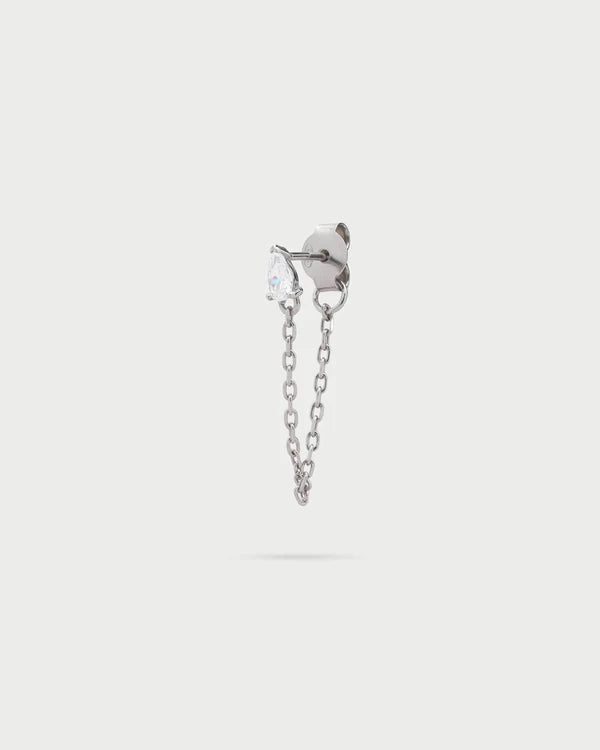 Mono-Orecchino Catena Drop