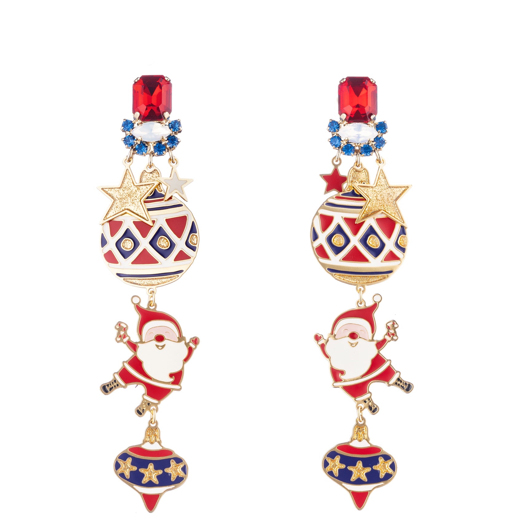 Earrings Christmas Babbo Natale