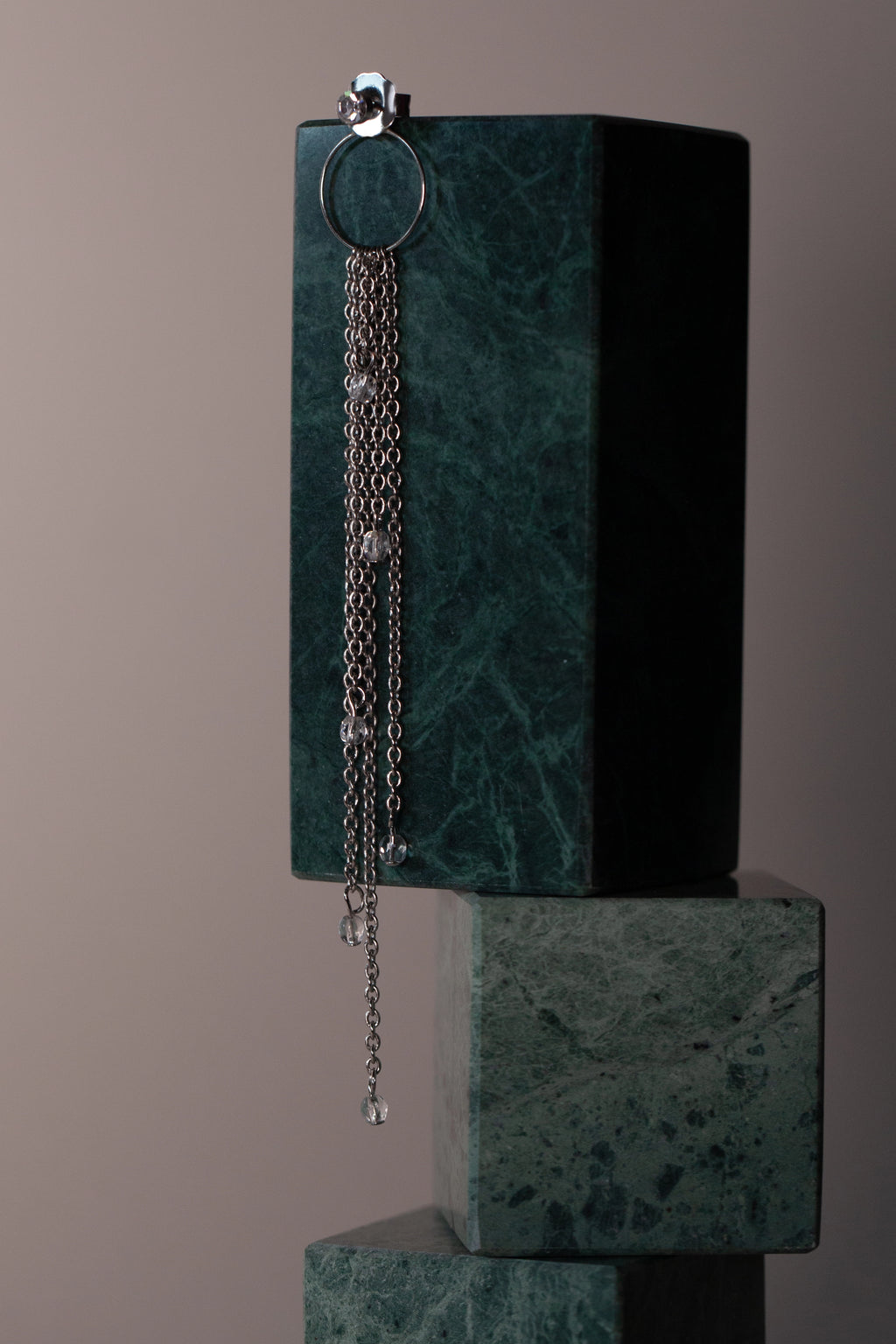 Orecchino “Cascata Essenziale”
