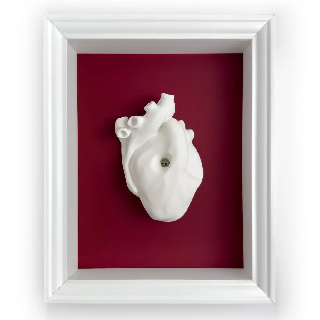Cuore Anatomico “Tu” con Cornice