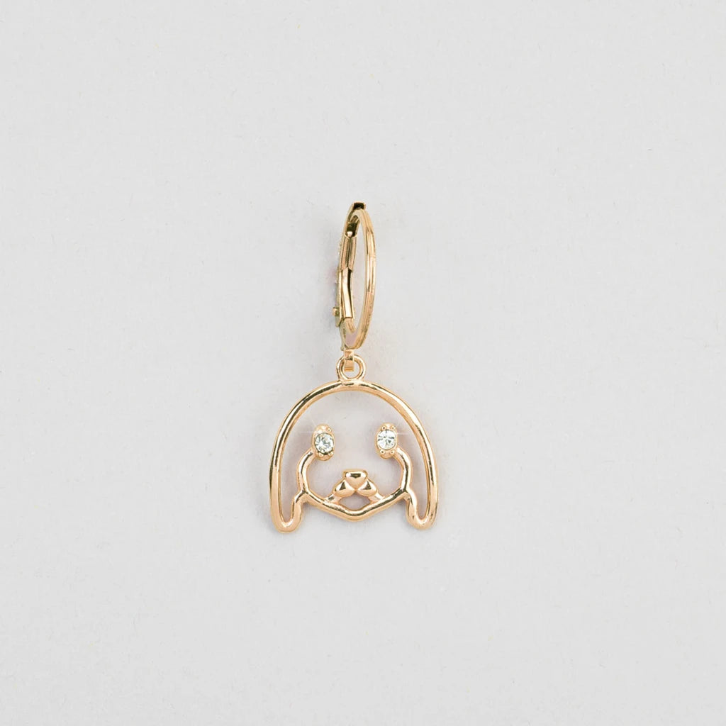 Mono Orecchino Cane Filo