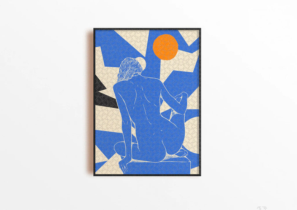 Puzzle Peau Bleue