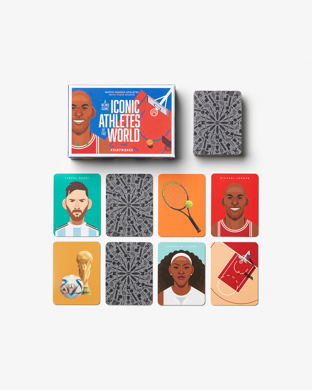 Memo Game Iconic Athletes