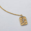 Collana Targhetta Life