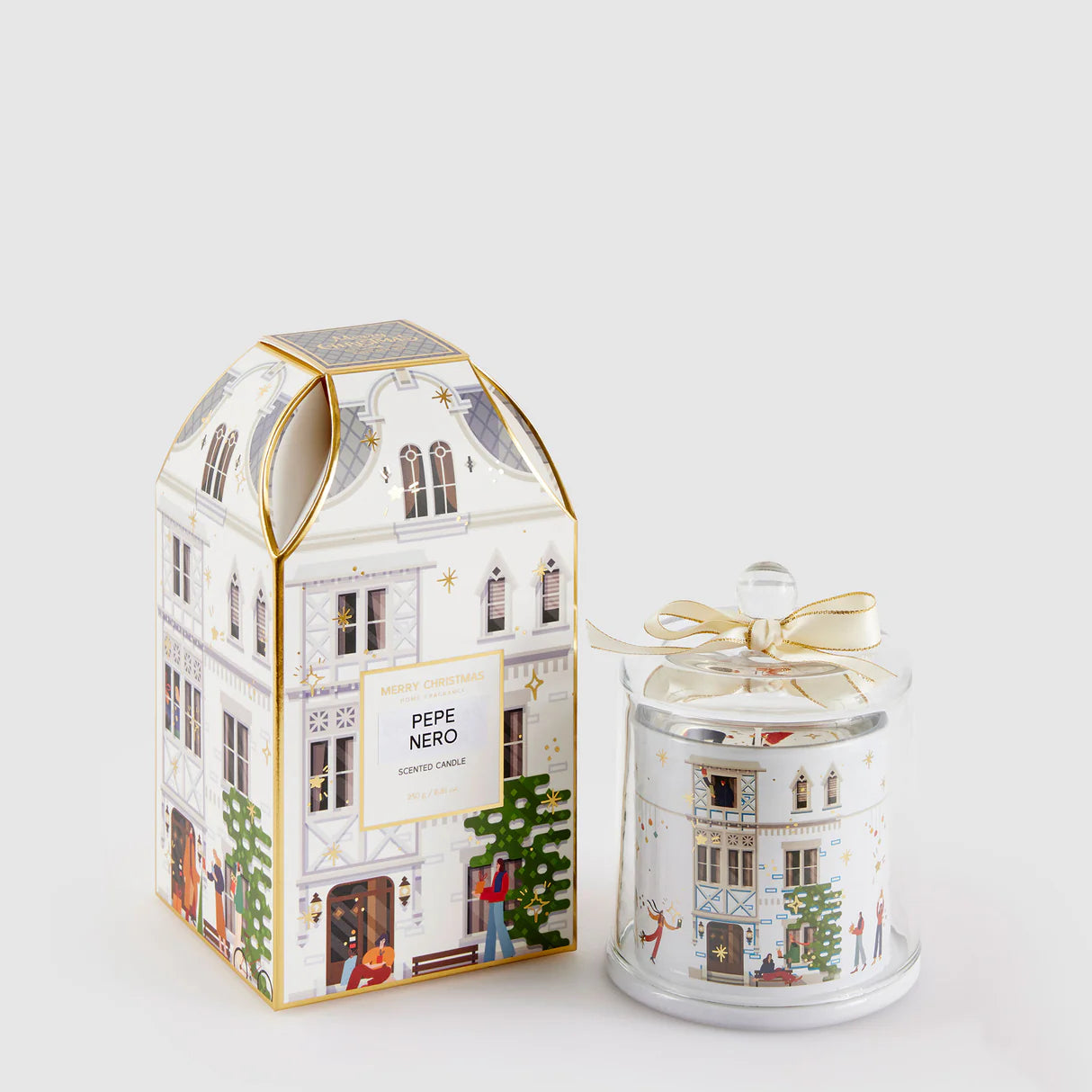 Candela Natalizia Rue De Rivoli Black Pepper