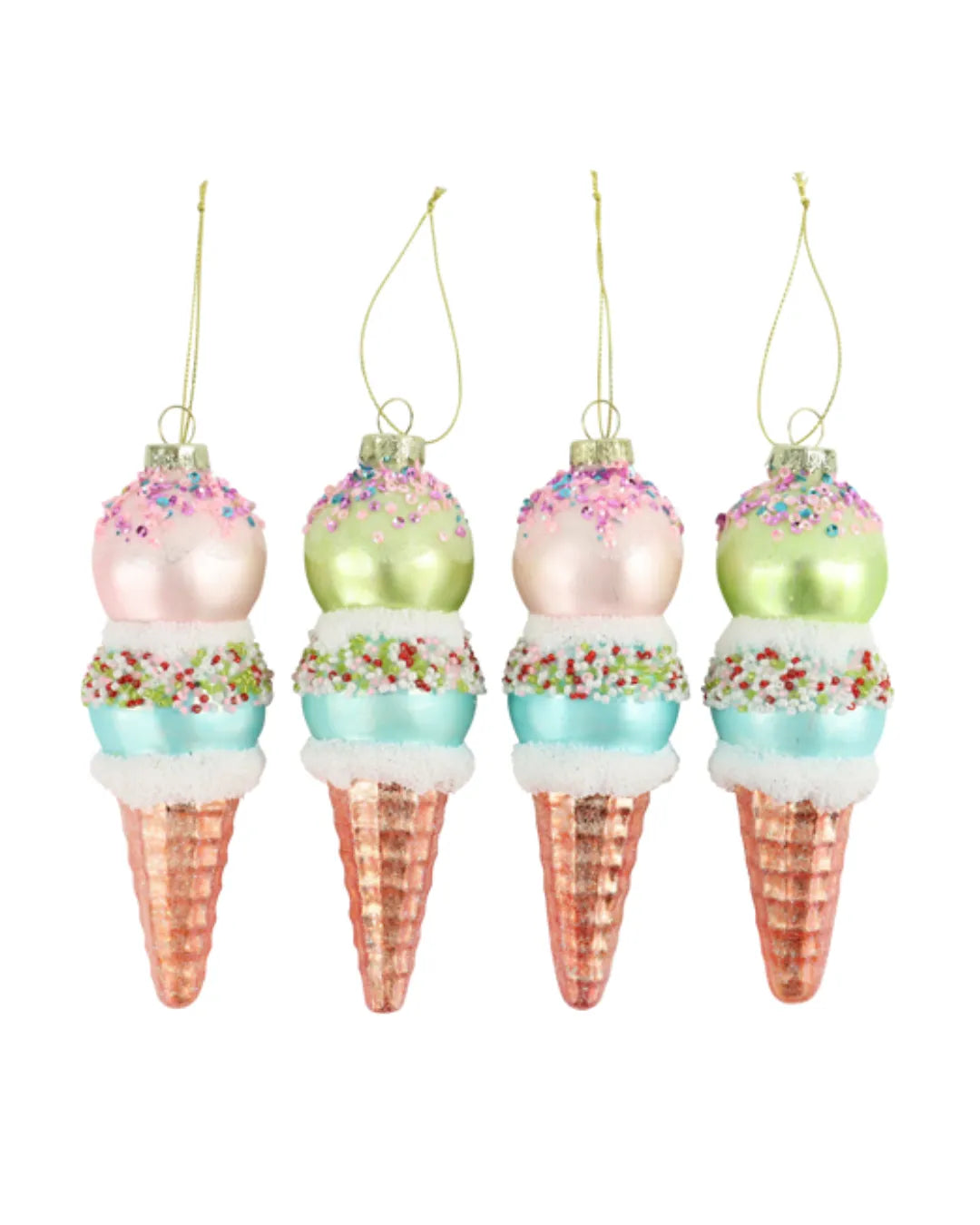 Decorazione in Vetro “Ice Cream”