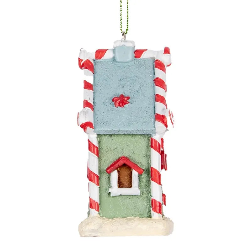 Decorazione per Albero “Casa di Pan di Zenzero” Verde