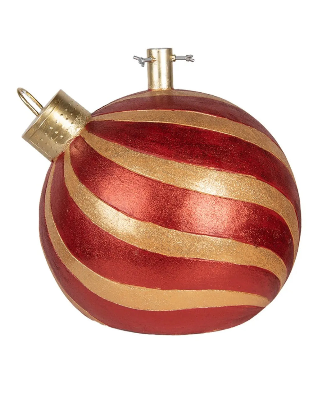 Supporto per Albero di Natale “Pallina di Natale” Rosso e Oro