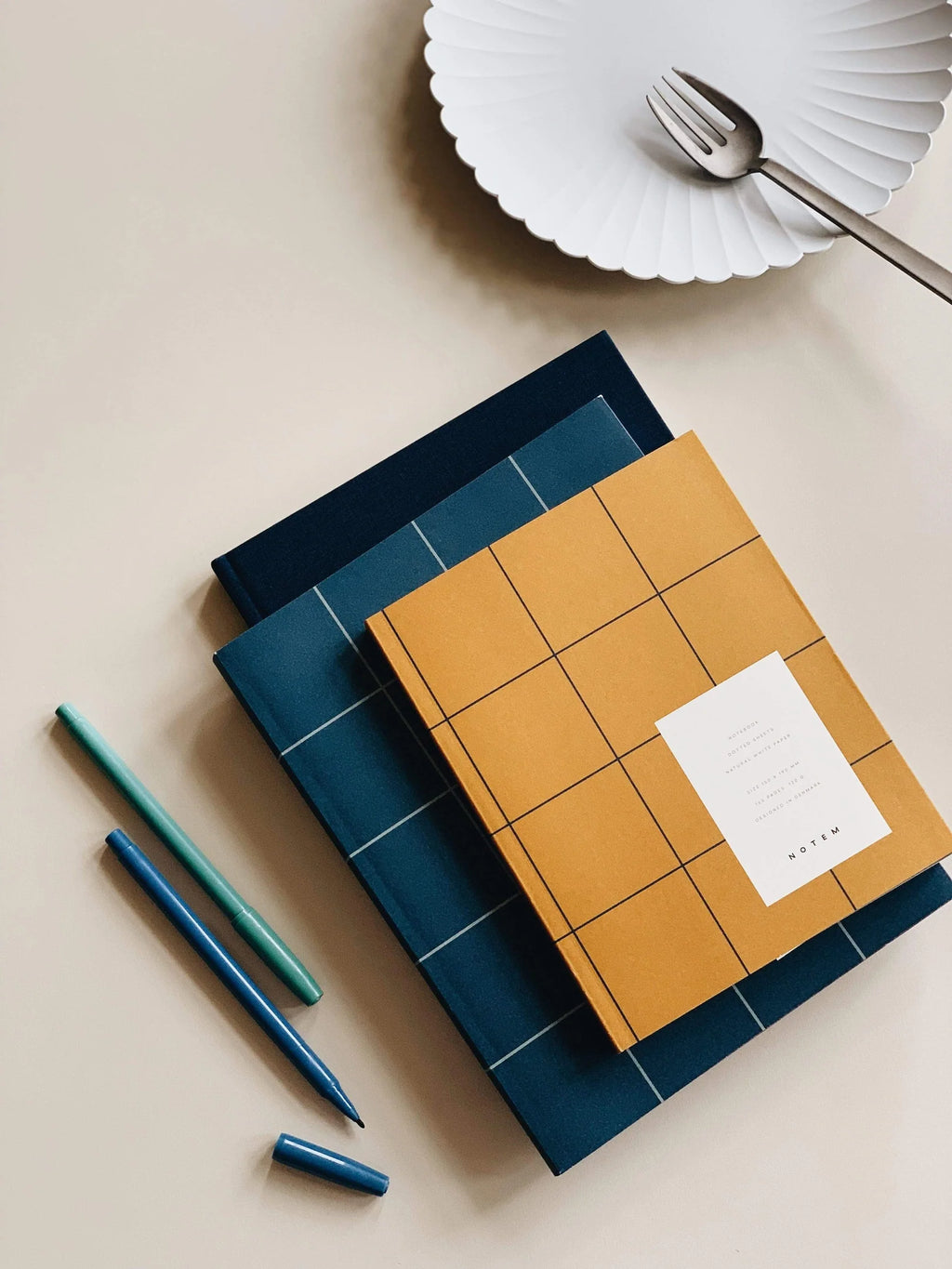 Quaderno Uma Large Blue