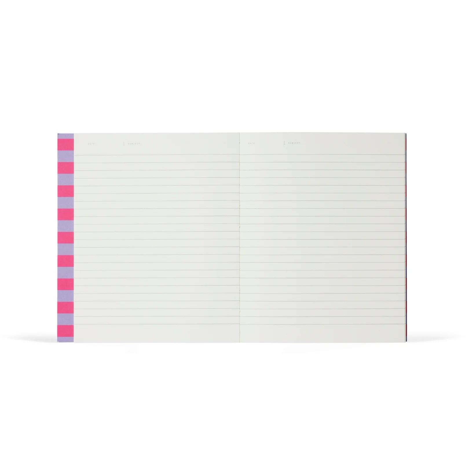 Quaderno Uma Medium Lavender Stripe
