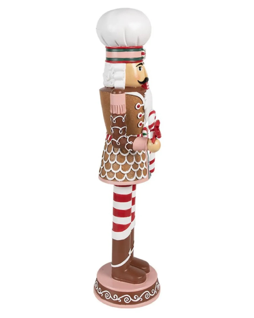 Statuetta Decorativa “Schiaccianoci con Bastoncino di Zucchero”