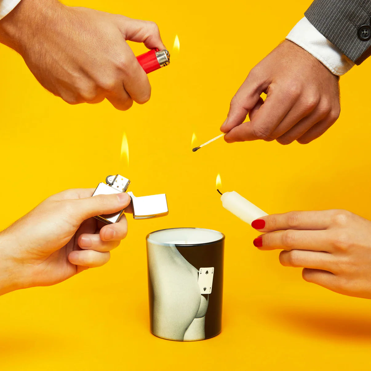 CANDELA PROFUMATA DUE DI PICCHE