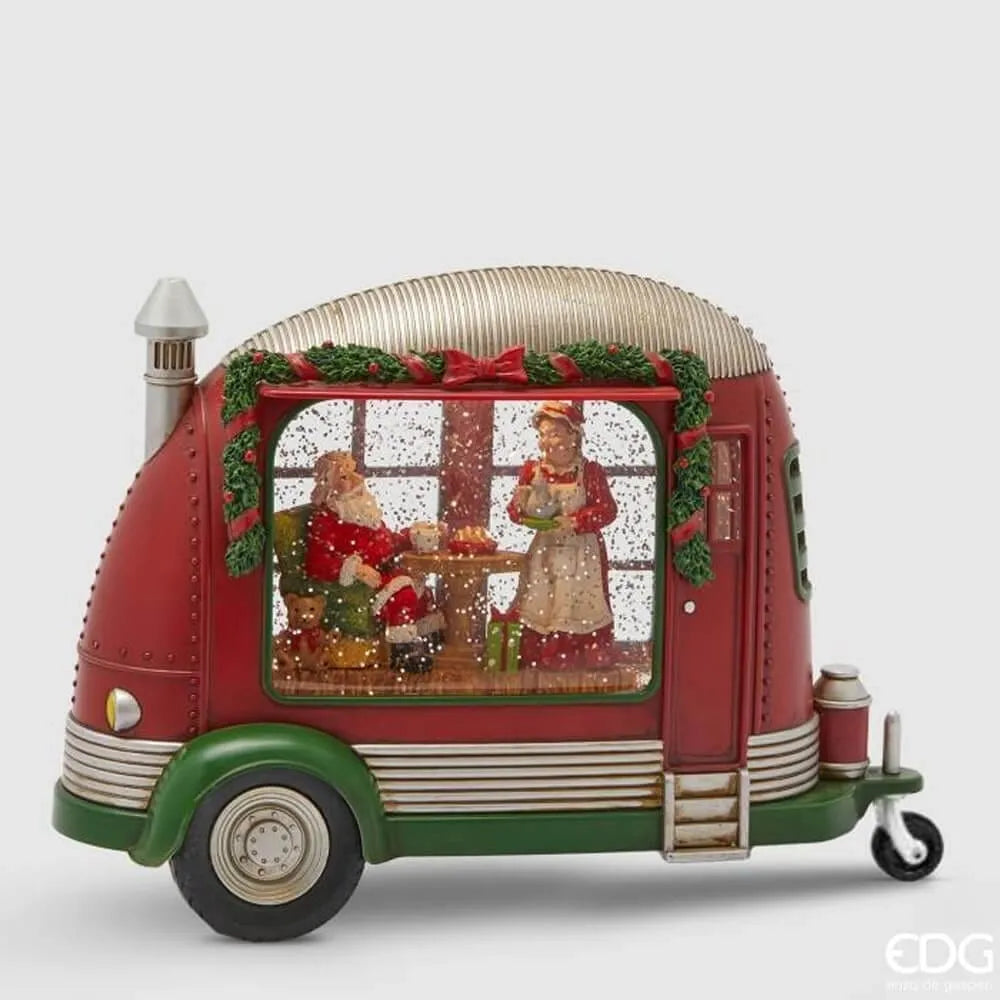 Carillon Babbo Natale Camper