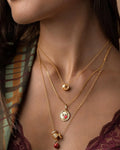 Collana Medaglione Mela