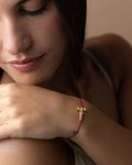 Bracciale Bimbo/Bimba “Love” – Filo Rosso