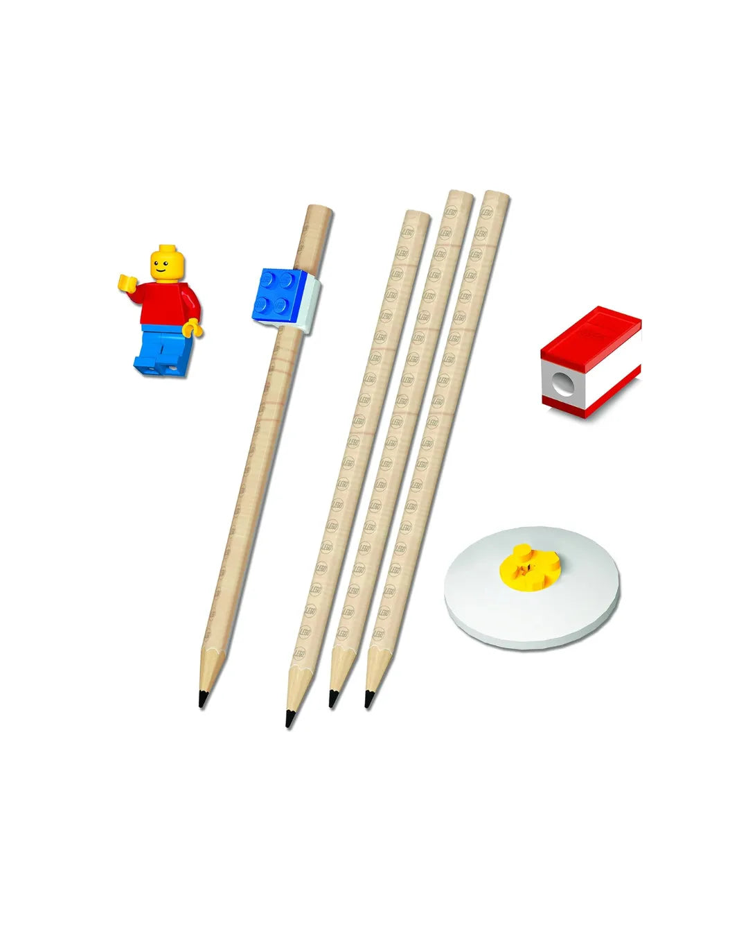 Set Cancelleria LEGO con Matite in Legno