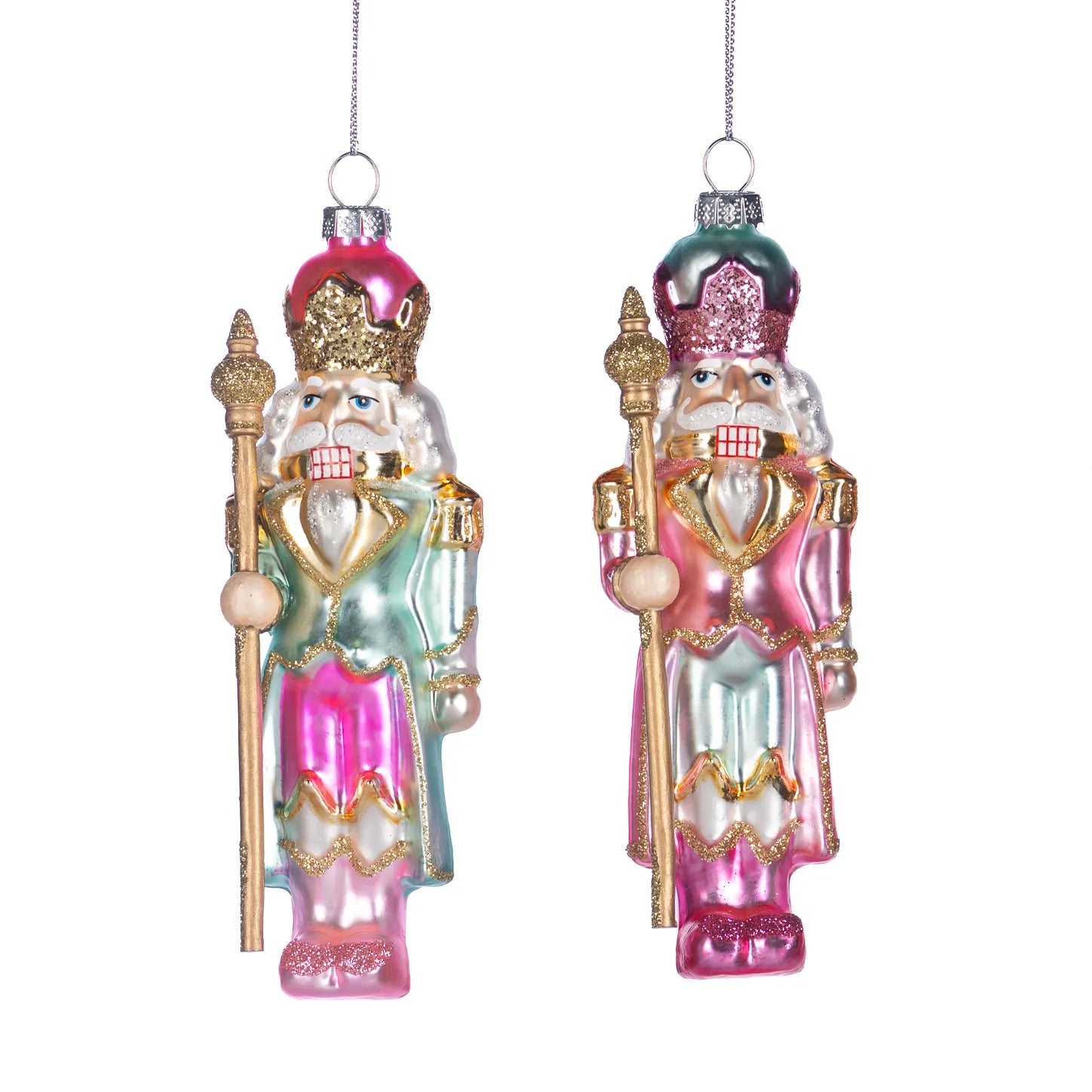 Decorazione Schiaccianoci Glitter