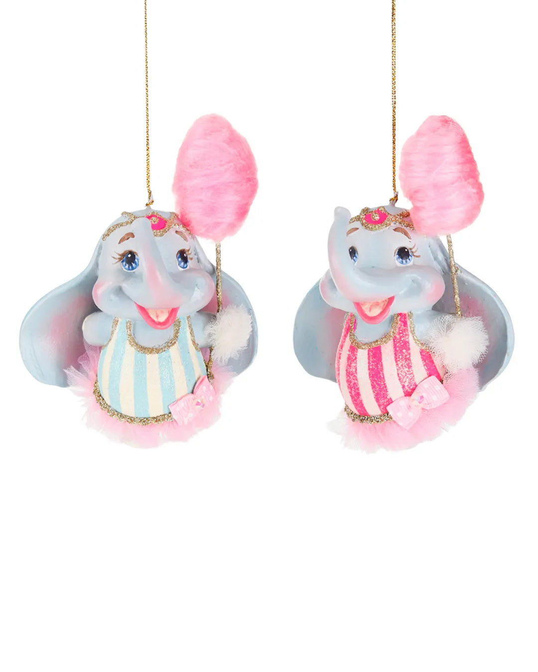 Decorazione Elefantino con Zucchero Filato