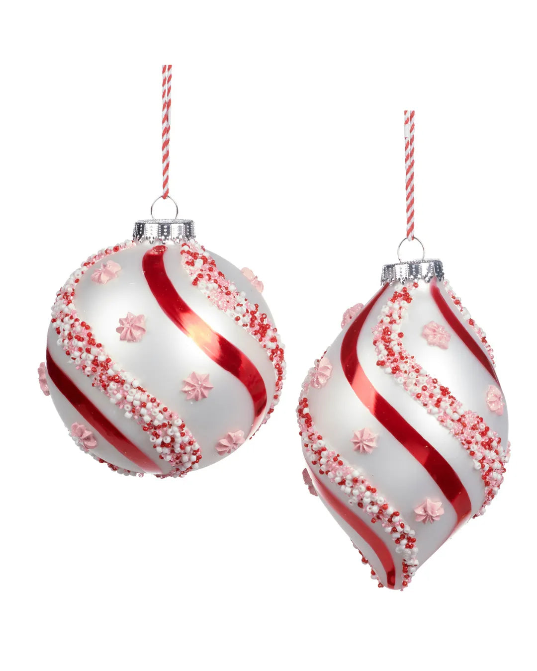 Decorazione Pallina e Goccia Candy con Zuccherini