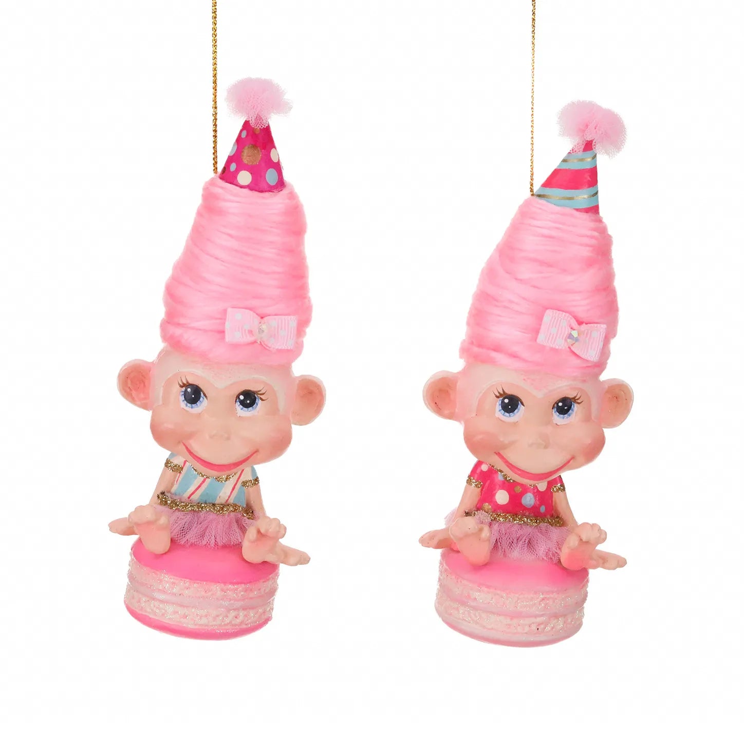 Decorazione Scimmietta su Macaron