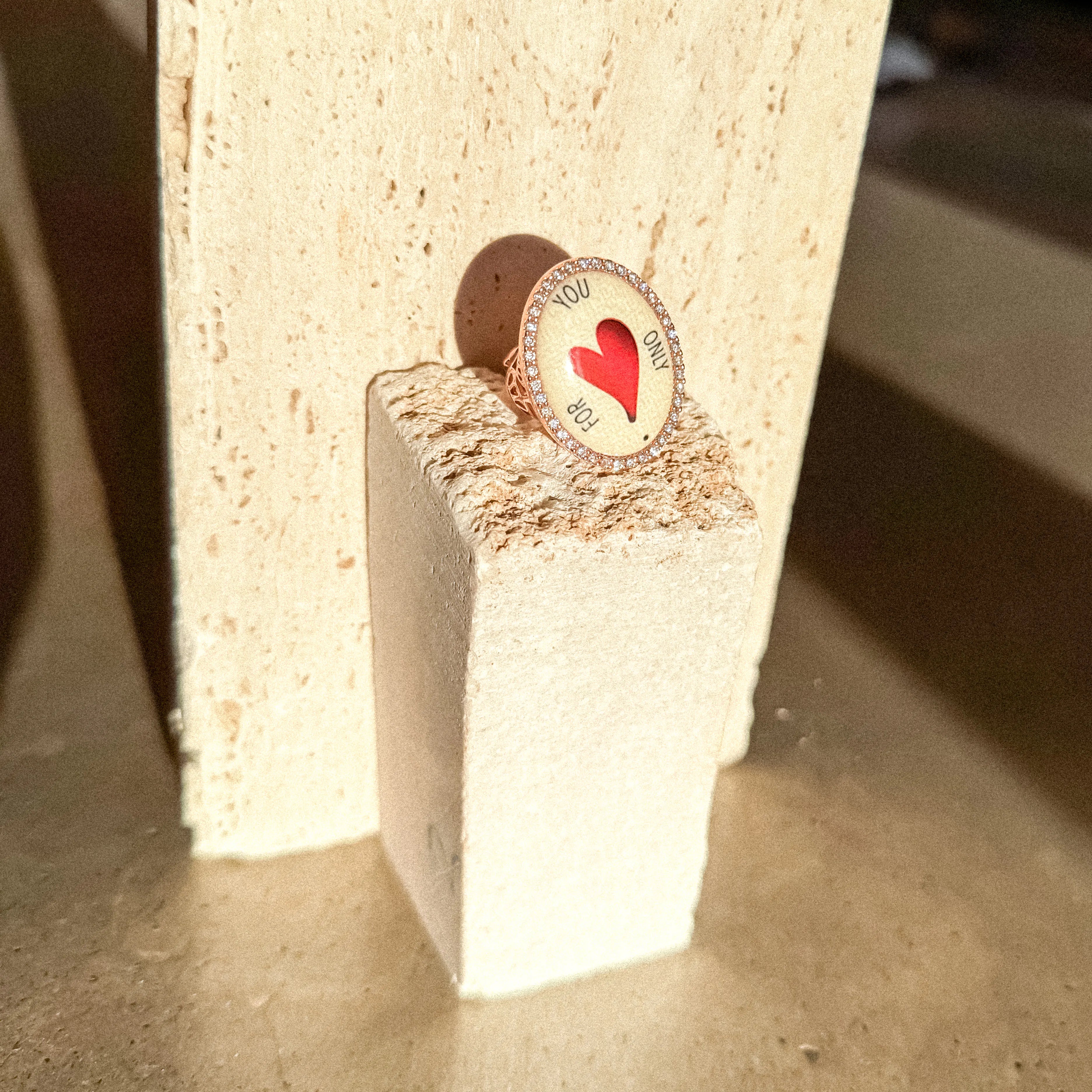 Anello “For You Only”