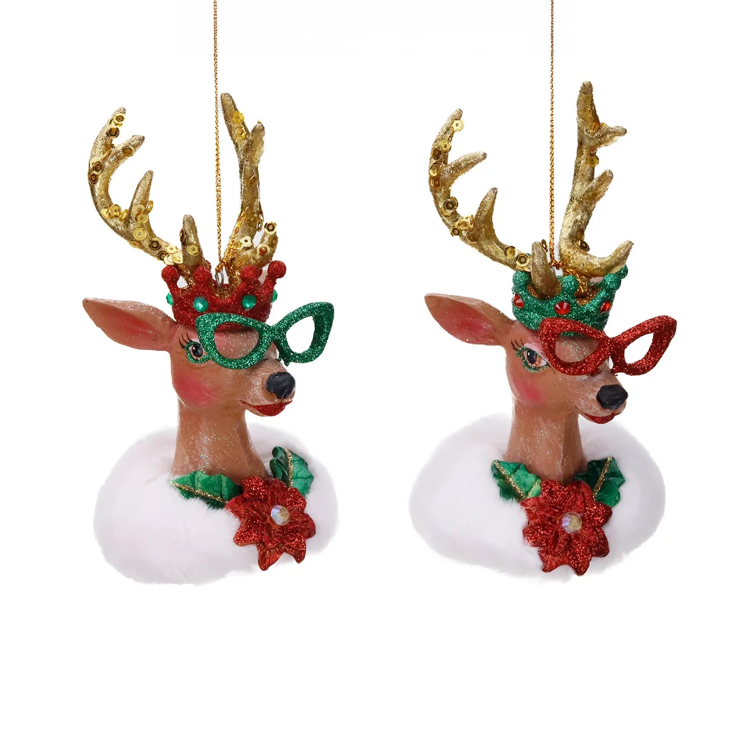 Decorazione “Xmas Couture Deer Head”